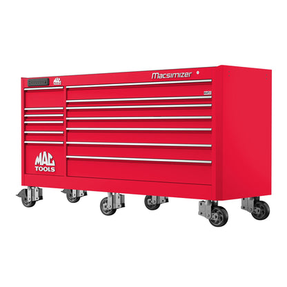 Macsimizer® 13-Drawer Workstation - Firebrick Red