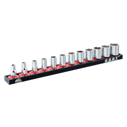 12-PC. 1/4" Drive Standard Metric R.B.R.T.™ Socket Set