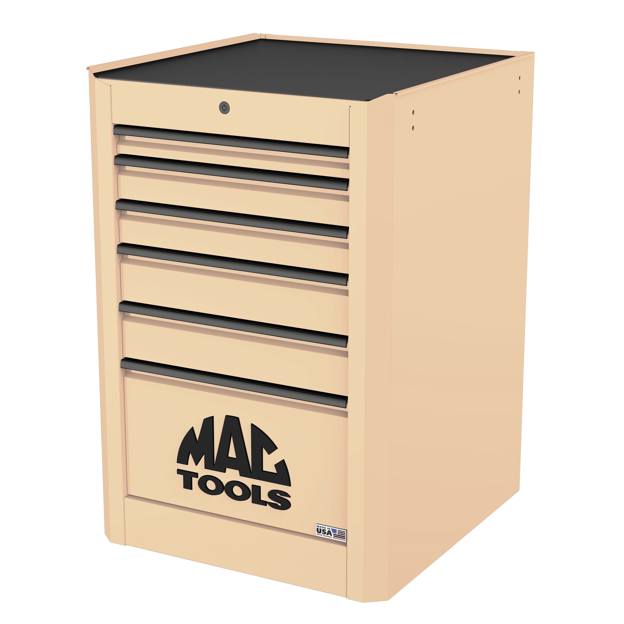 Macsimizer® 6-Drawer Side Box with PowerTech™ Drawer - Desert Tan