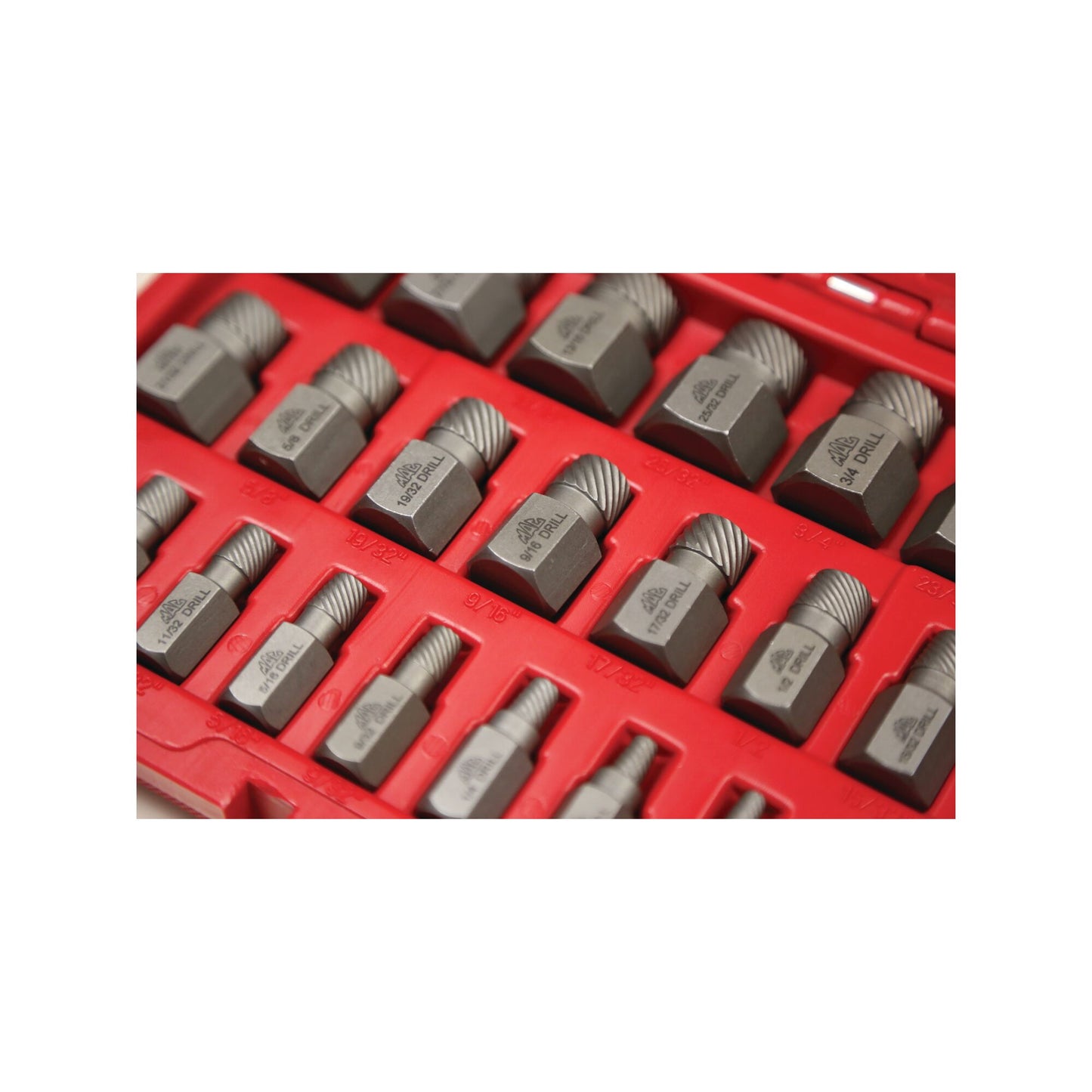 25-PC. Multi-Spline Screw Extractor Set