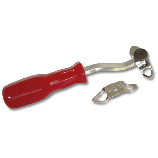 Offset Windshield Locking Strip Tool