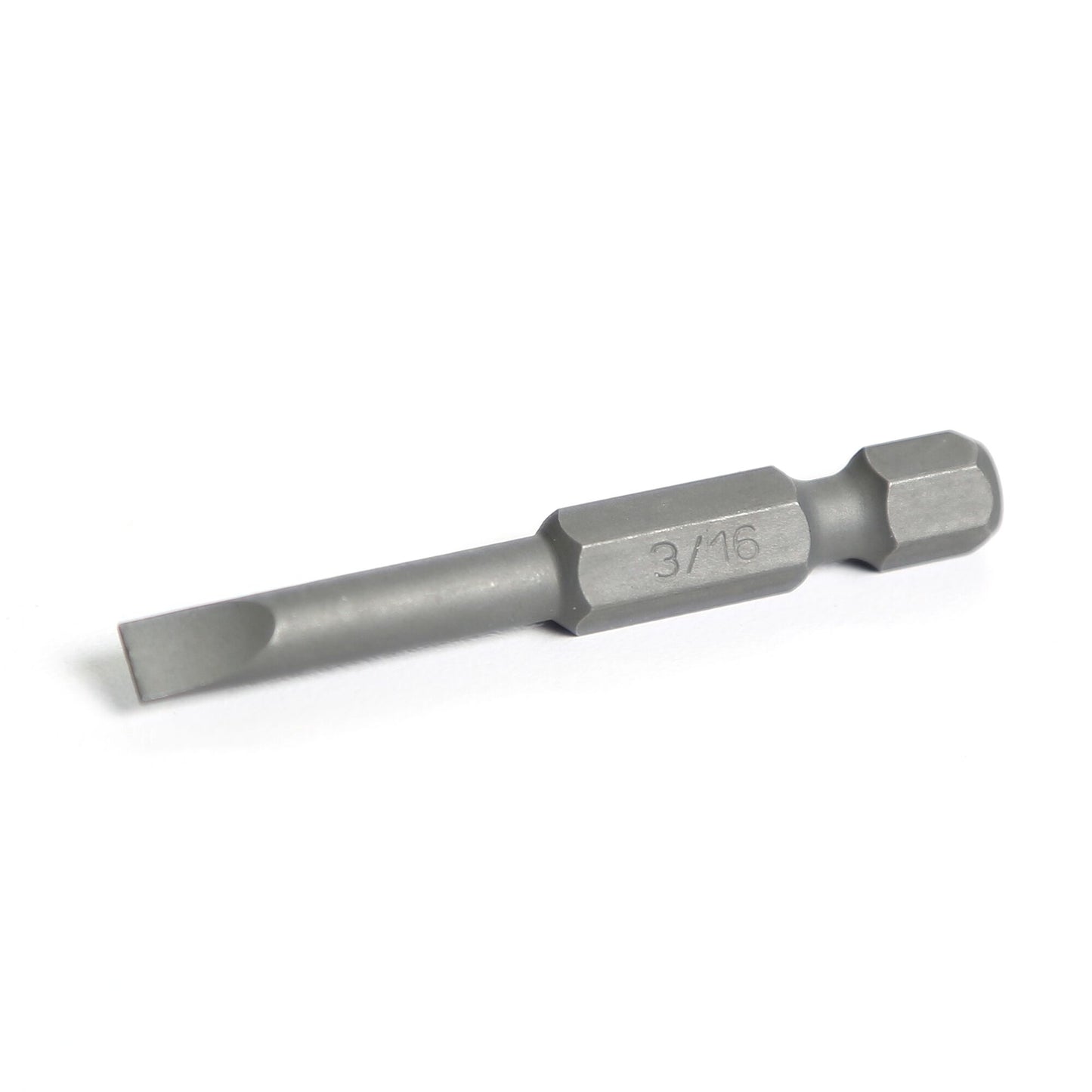 1/4" Hex Drive Slotted Bit 2" - 3/16"