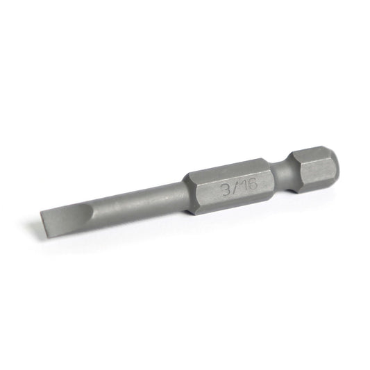 1/4" Hex Drive Slotted Bit 2" - 3/16"