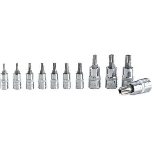 Driver Set, Star Tamper-Resistant - 11-PC. – 5-PT.