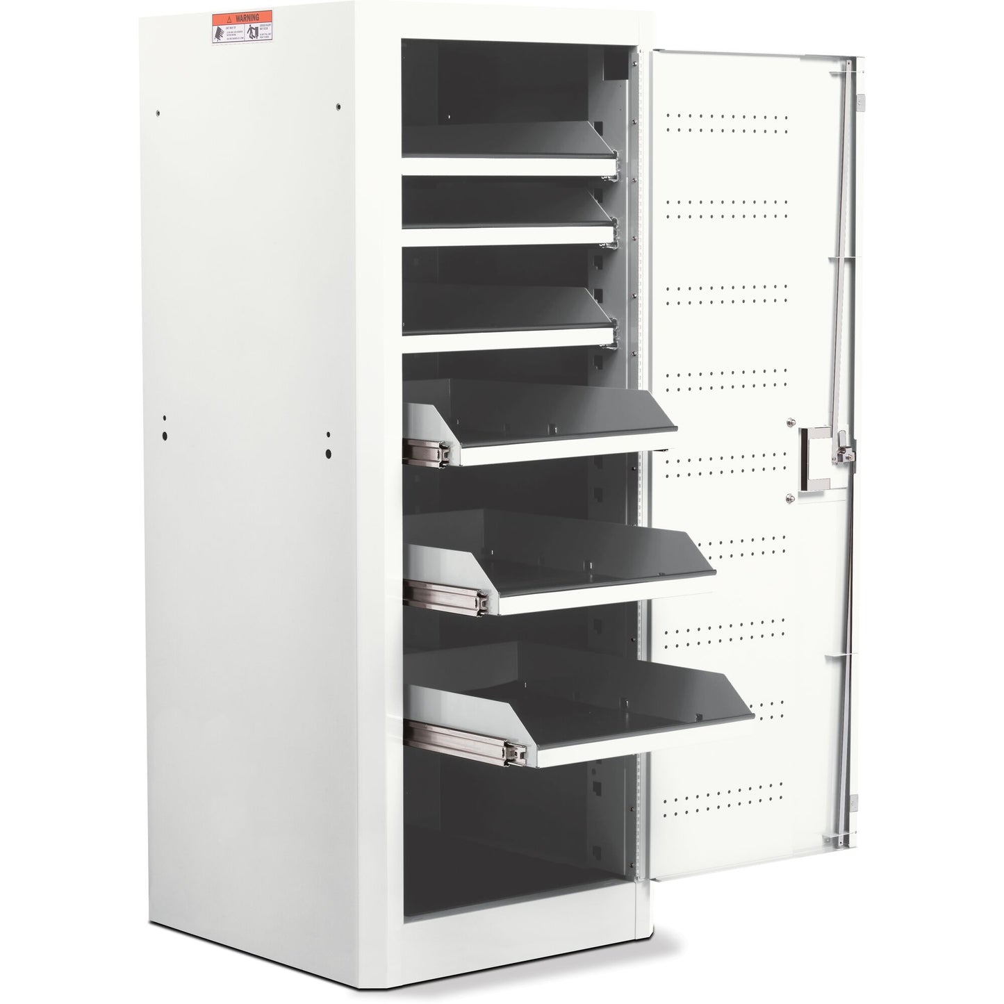 Macsimizer® Series Full Length Side Cabinet - Titanium White