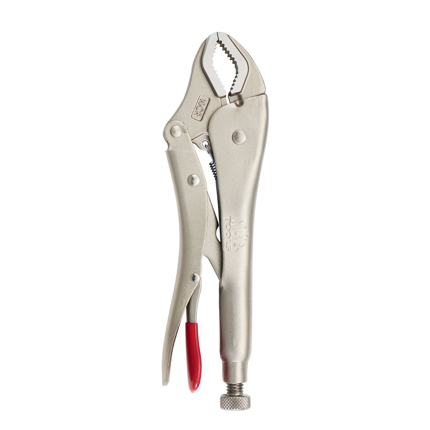 10" Curved Jaw Trigger Release Locking Pliers - Red