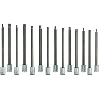 14-PC. 3/8" Drive Combination R.B.R.T. Long Hex Driver Set