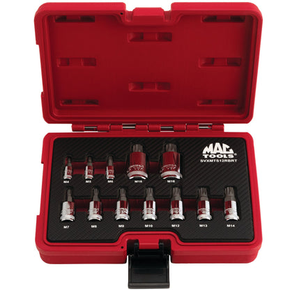 12-PC. Advanced R.B.R.T.™ Triple Square Driver Set