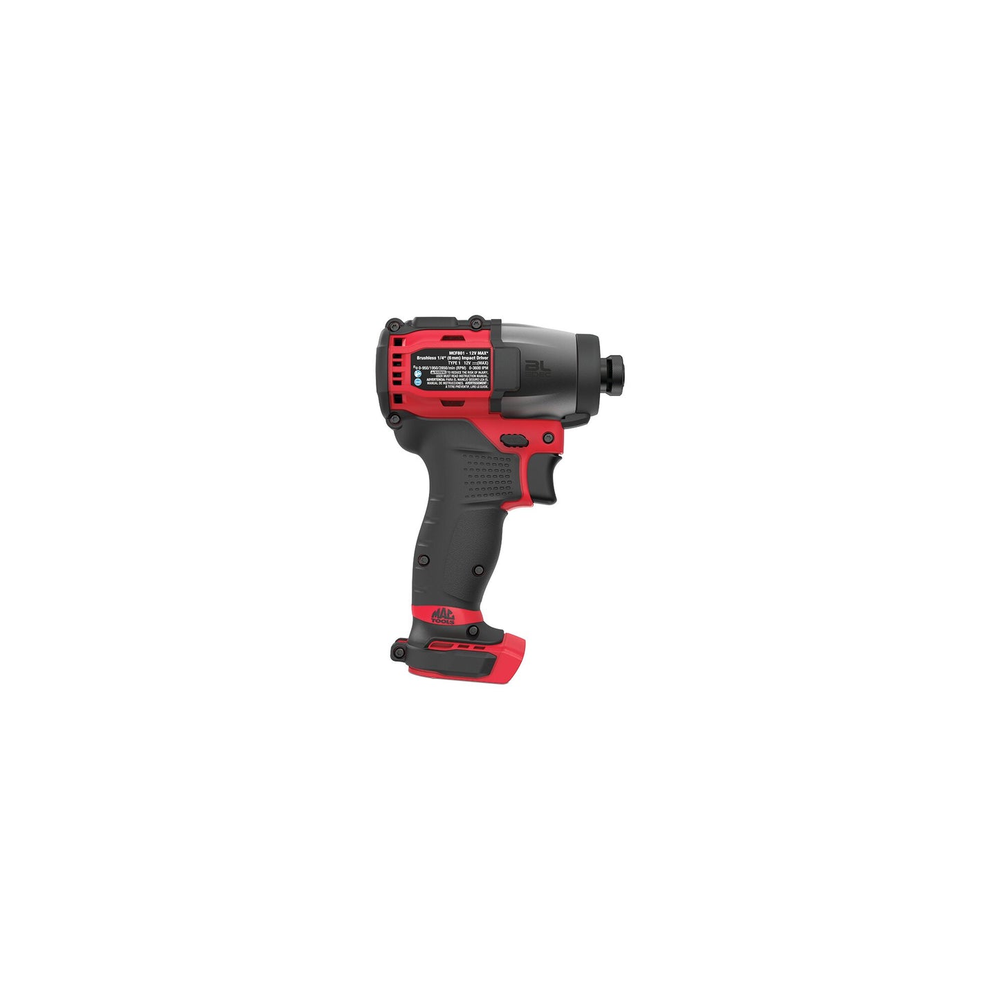 12V MAX* 1/4" Drive Brushless Impact Driver (Tool Only)