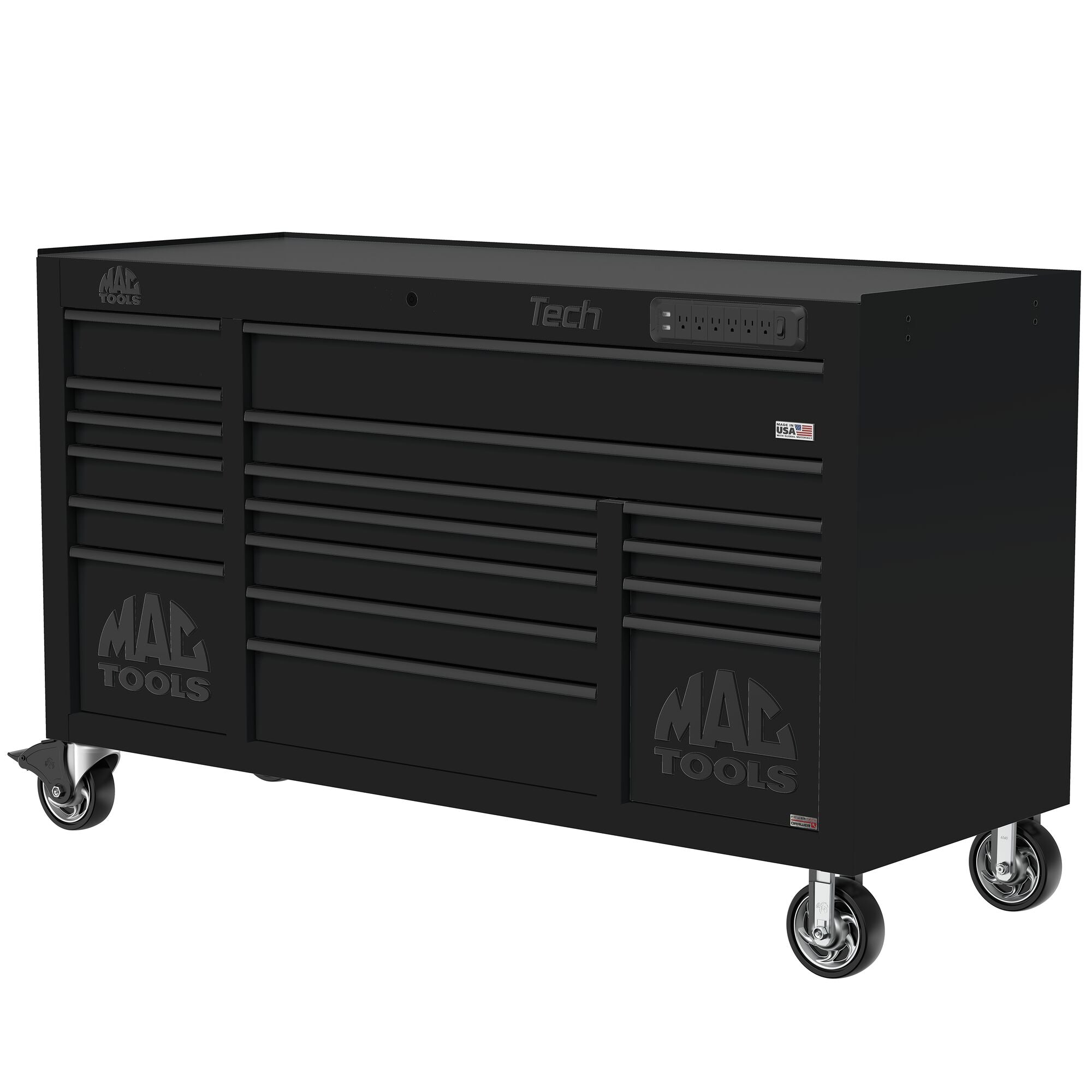 Mac Tool Ｔｅｃｈ　Ｓｅｒｉｅｓ Mac Tools TechSeries® 19-Drawer Workstation - Carbon Gray | eBay
