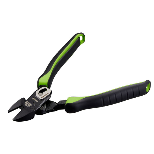8" PowerSlot™ Diagonal Cutting Pliers - Green