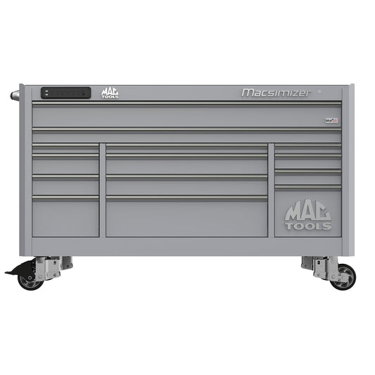 Macsimizer® 14-Drawer Workstation - Mica Gray