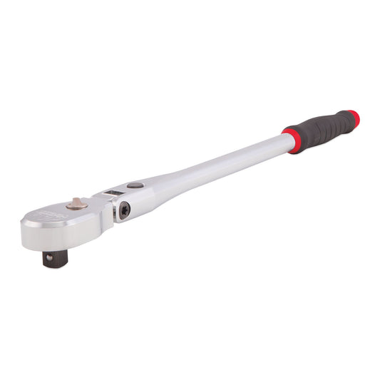 3/8" Drive Axis 90-Tooth Locking Flex-Head Comfort-Handle Ratchet - 18"