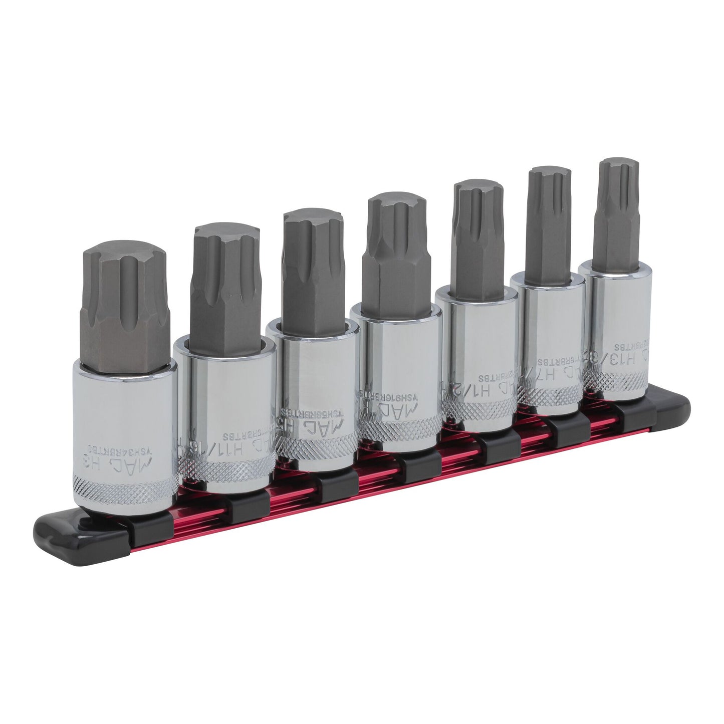 7-PC. 1/2" Drive R.B.R.T.™ Short Metric Hex Socket Set