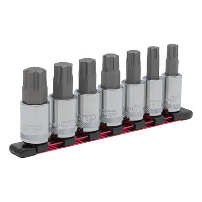 7-PC. 1/2" Drive R.B.R.T.™ Short Metric Hex Socket Set