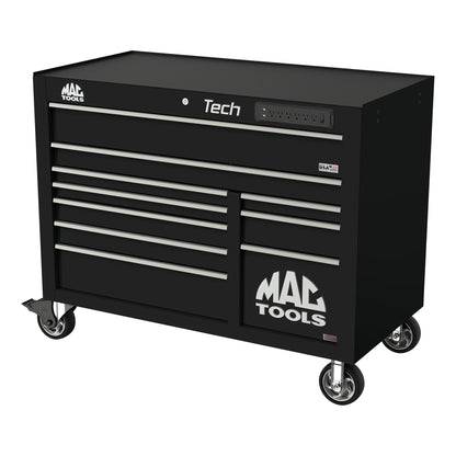 Tech™ Series 10-Drawer Workstation with PowerTech™ Drawer - Galaxy Black
