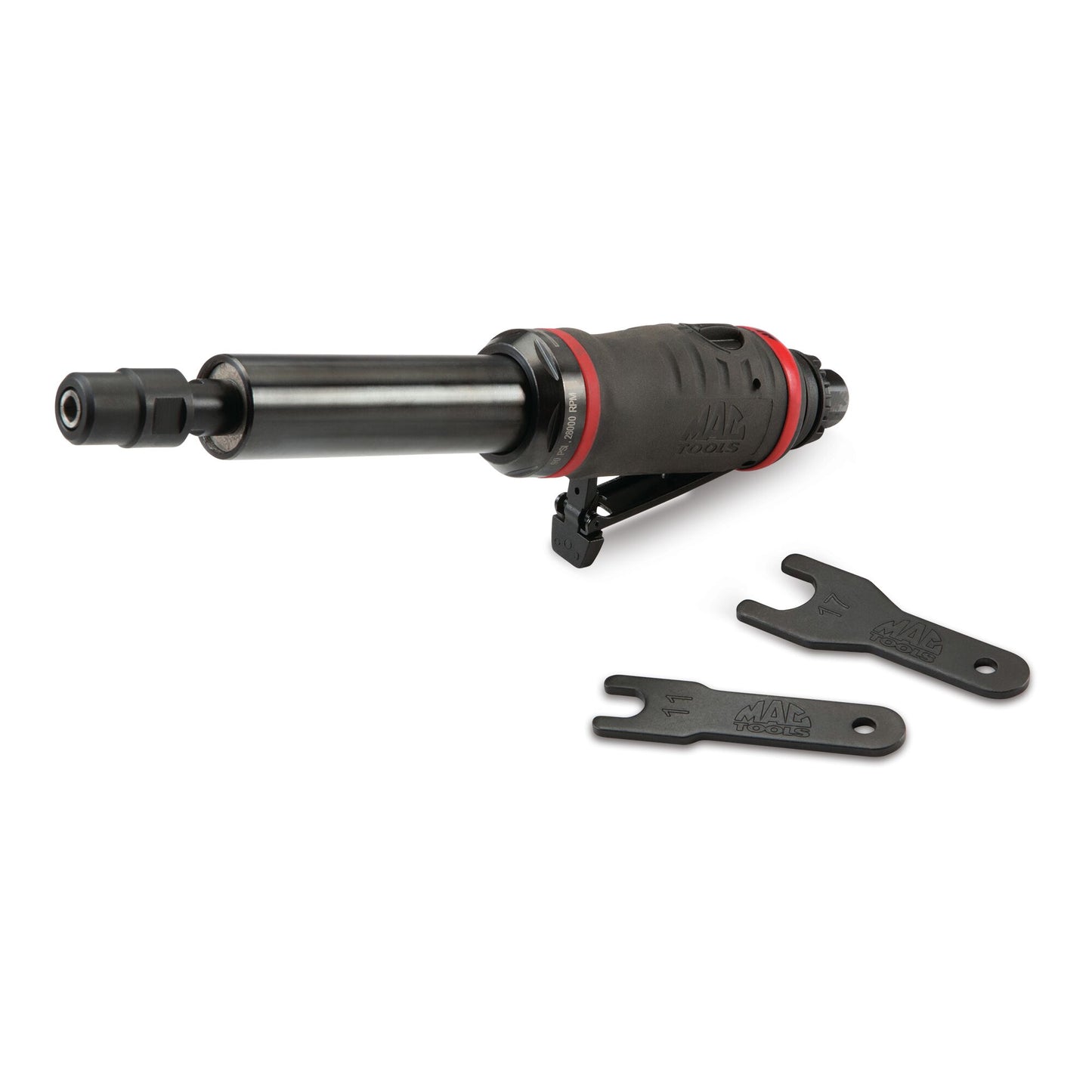 ¼” Collet Premium 0.3 HP Extended Straight Air Die Grinder