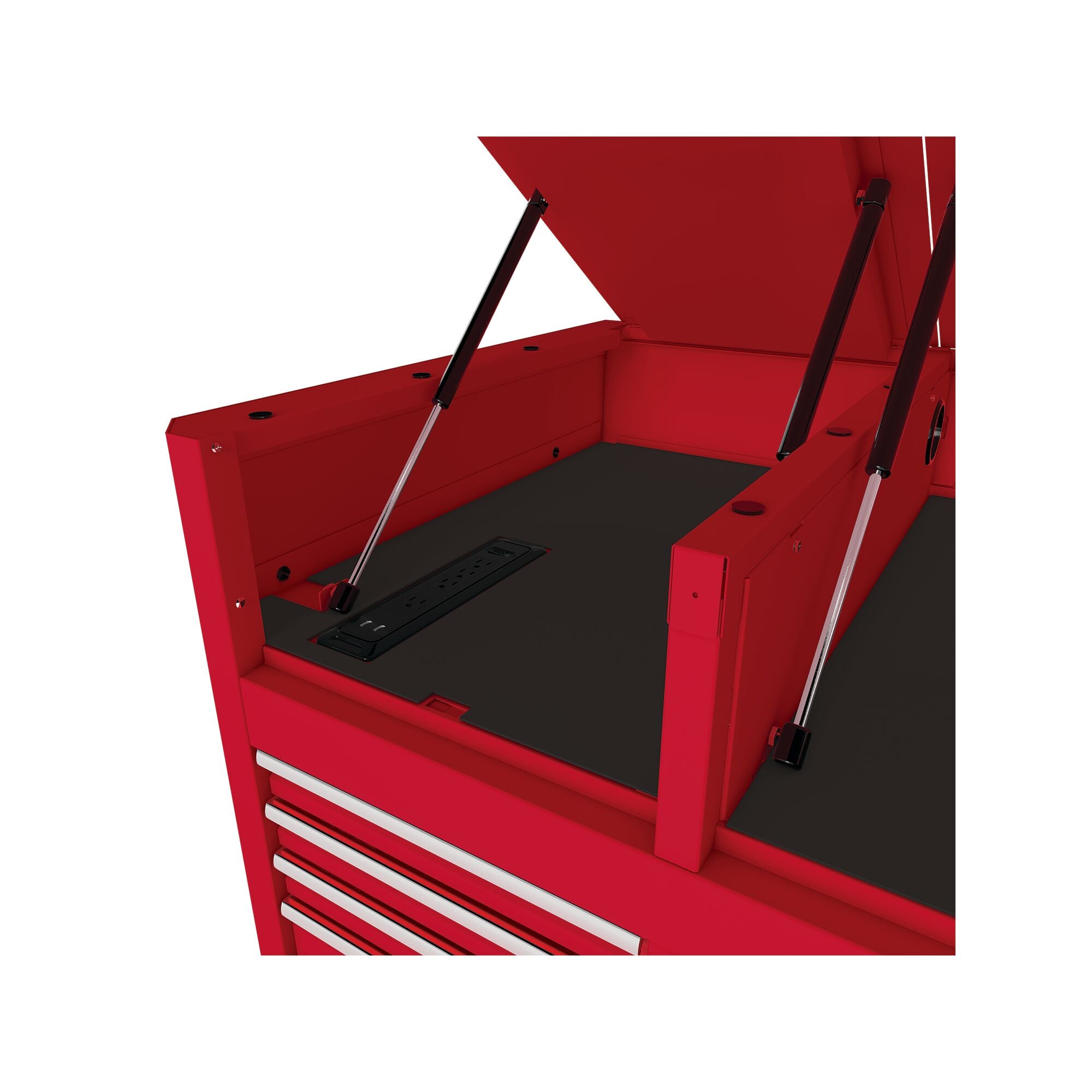 Macsimizer® 15-Drawer Top Chest - Firebrick Red