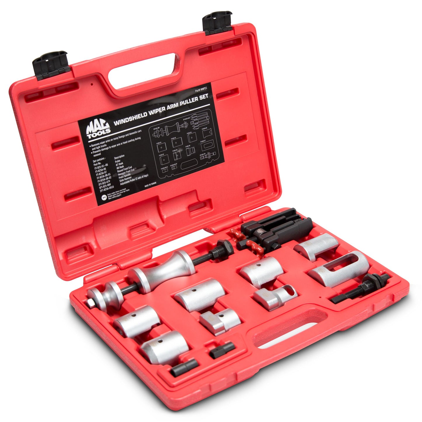 13-PC. Windshield Wiper Arm Puller Set