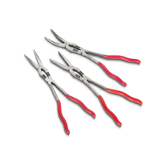 3-PC. Double-Jointed Long-Reach Pliers Set