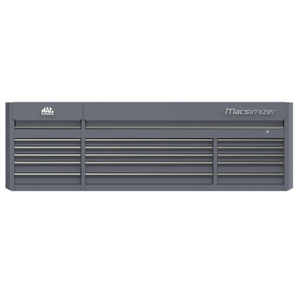 Macsimizer® 15-Drawer Top Chest - Carbon Gray
