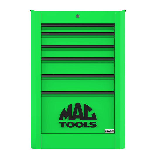 Macsimizer® 6-Drawer Side Box with PowerTech™ Drawer - Lime Green