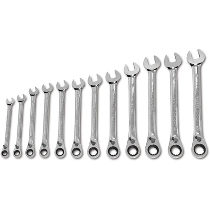 Blue-Point BOERM712 12pc 12Pt Metric Ratcheting Combination Wrench Set Blue-Point BOERM712 12pc 12Pt Metric Ratcheting Combination Wrench Set