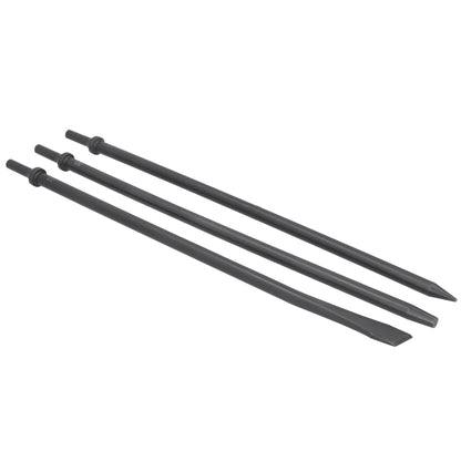 3-PC. 18" Long Pneumatic Bit Set