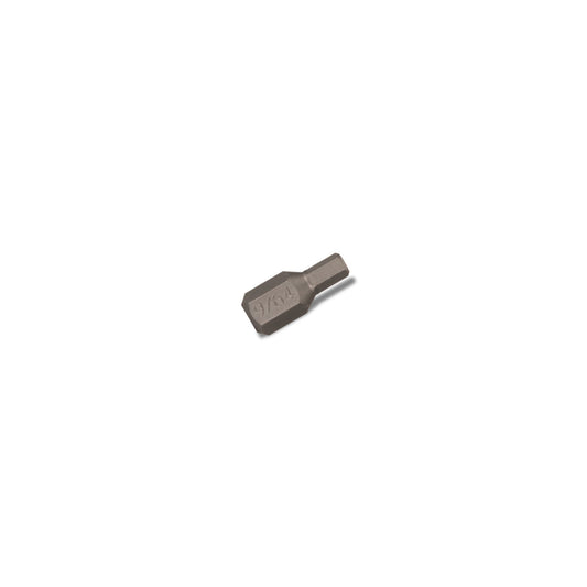 1/4" Hex Drive Stubby Hex Bit - 9/64"