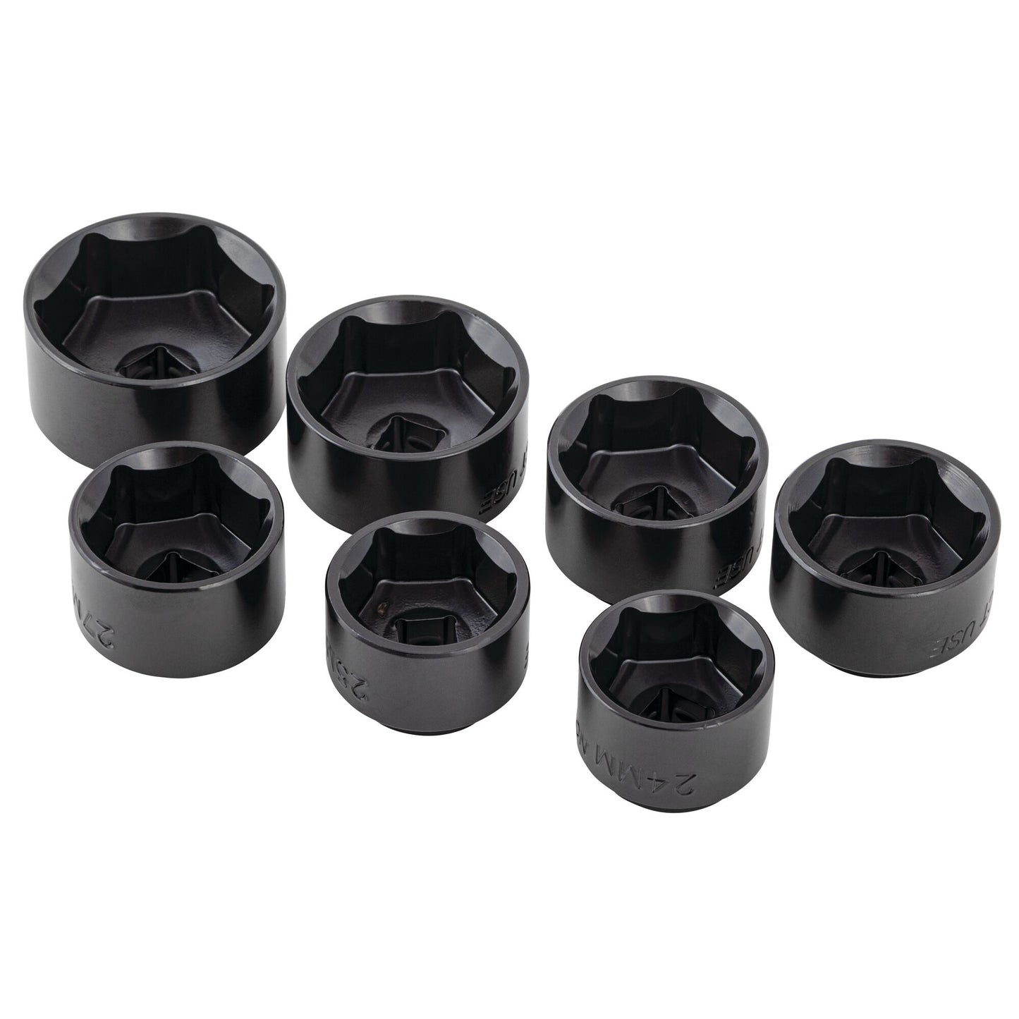 7-PC. Low-Profile Oil Filter Socket Set