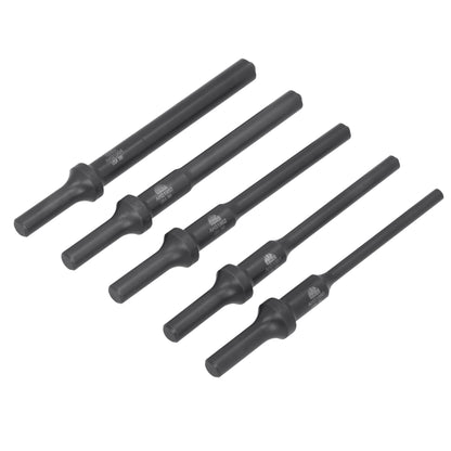 5-PC. Pneumatic Roll Pin Punch Set