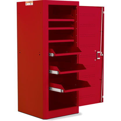 Macsimizer® Series Full Length Side Cabinet - Firebrick Red