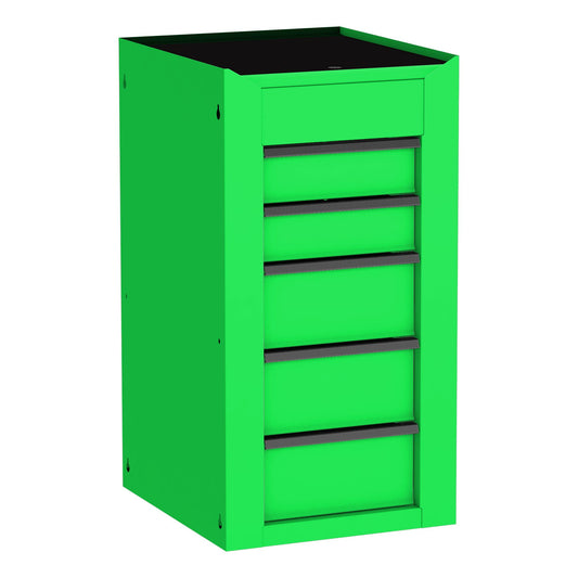 5-Drawer Side Box for UC3720 (MB199) Carts - Lime Green