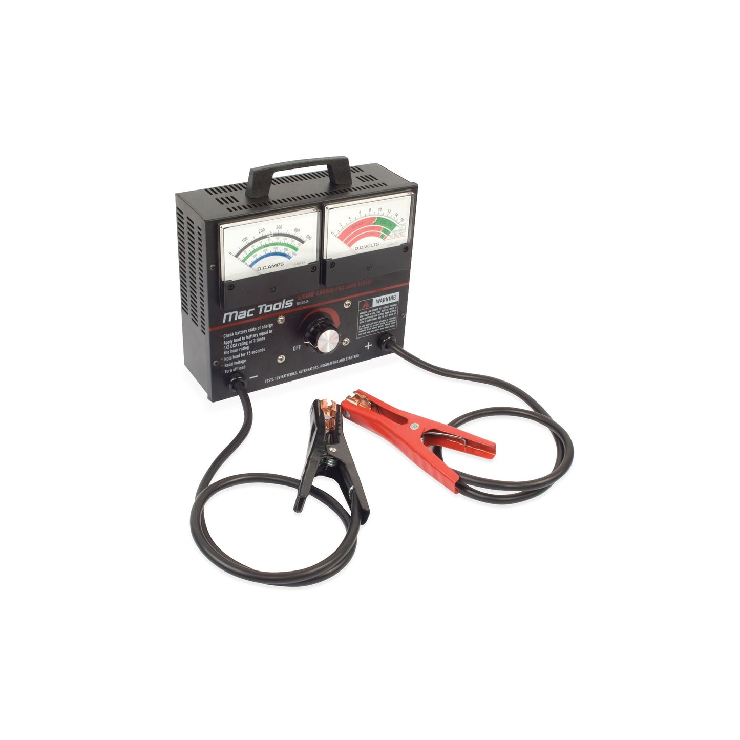 500-Amp Carbon Pile Battery Load Tester