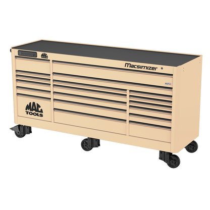 Macsimizer® 19-Drawer Workstation - Desert Tan