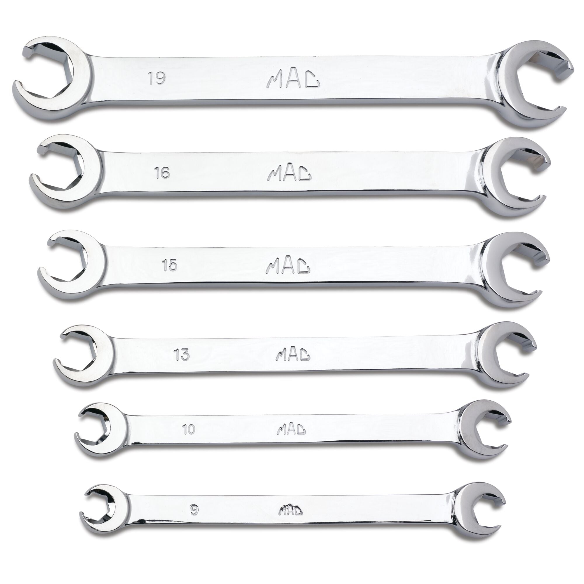 専用　Mac 6-PC. Metric Double-End Flare Nut Wrench Set - 6-PT.