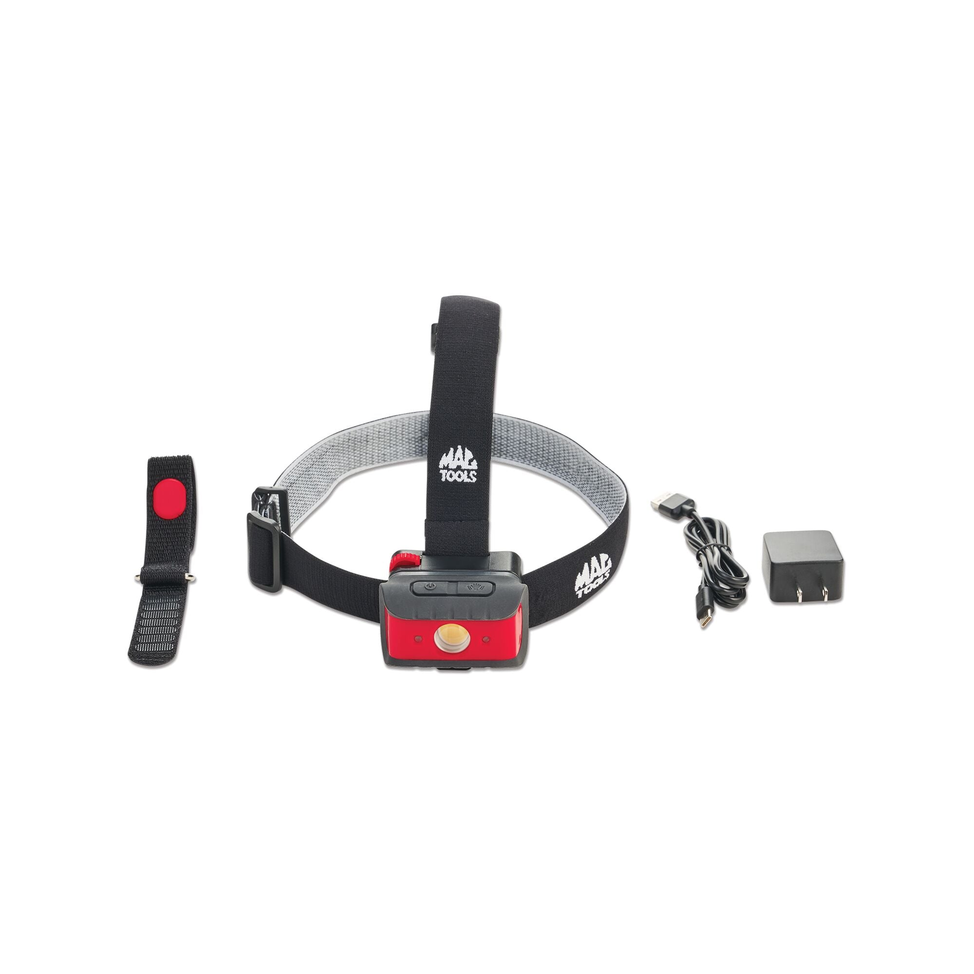 MAC TOOLS FL399 ヘッドランプ 200LM LED Rechargeable Head Lamp