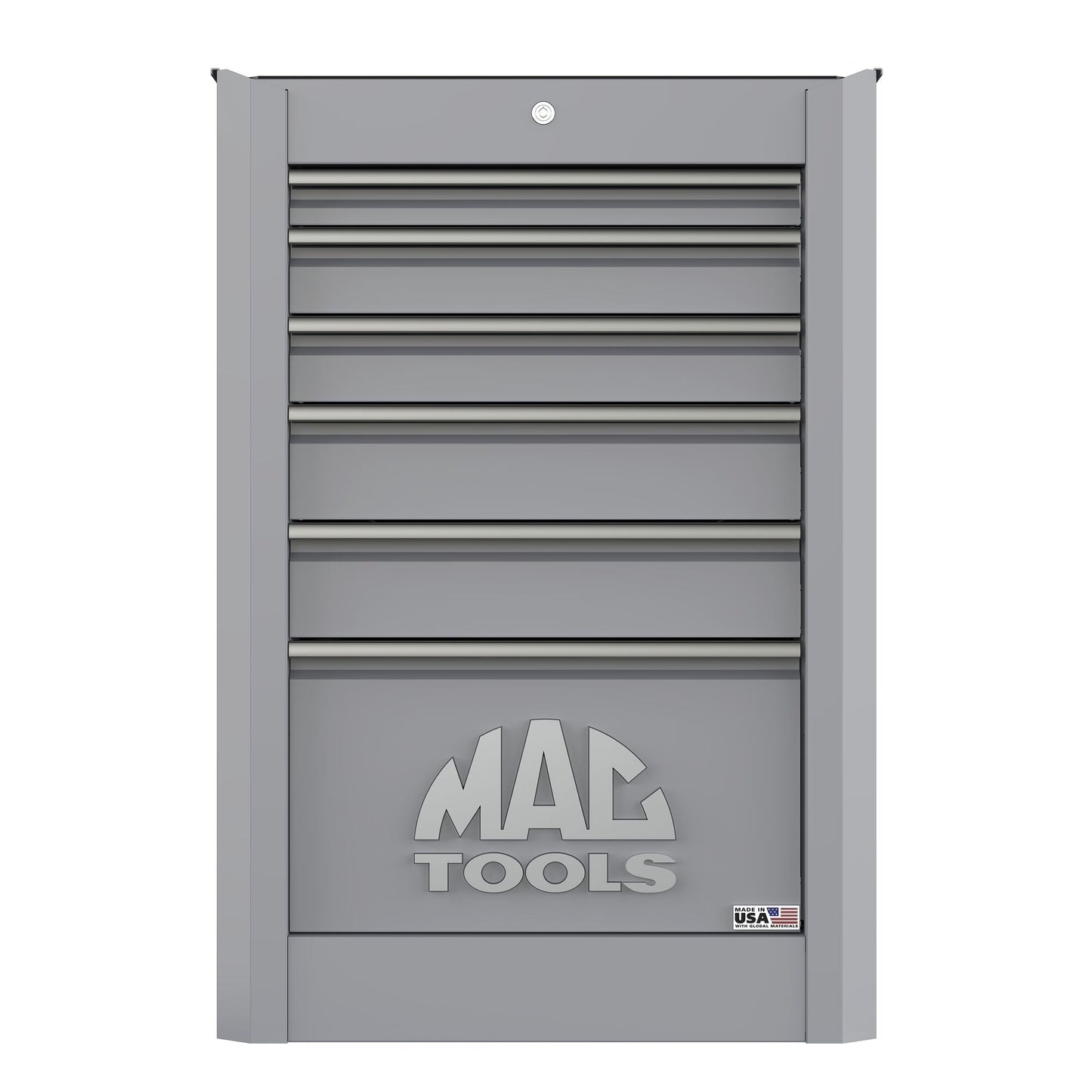 Macsimizer® 6-Drawer Side Box with PowerTech™ Drawer - Mica Gray