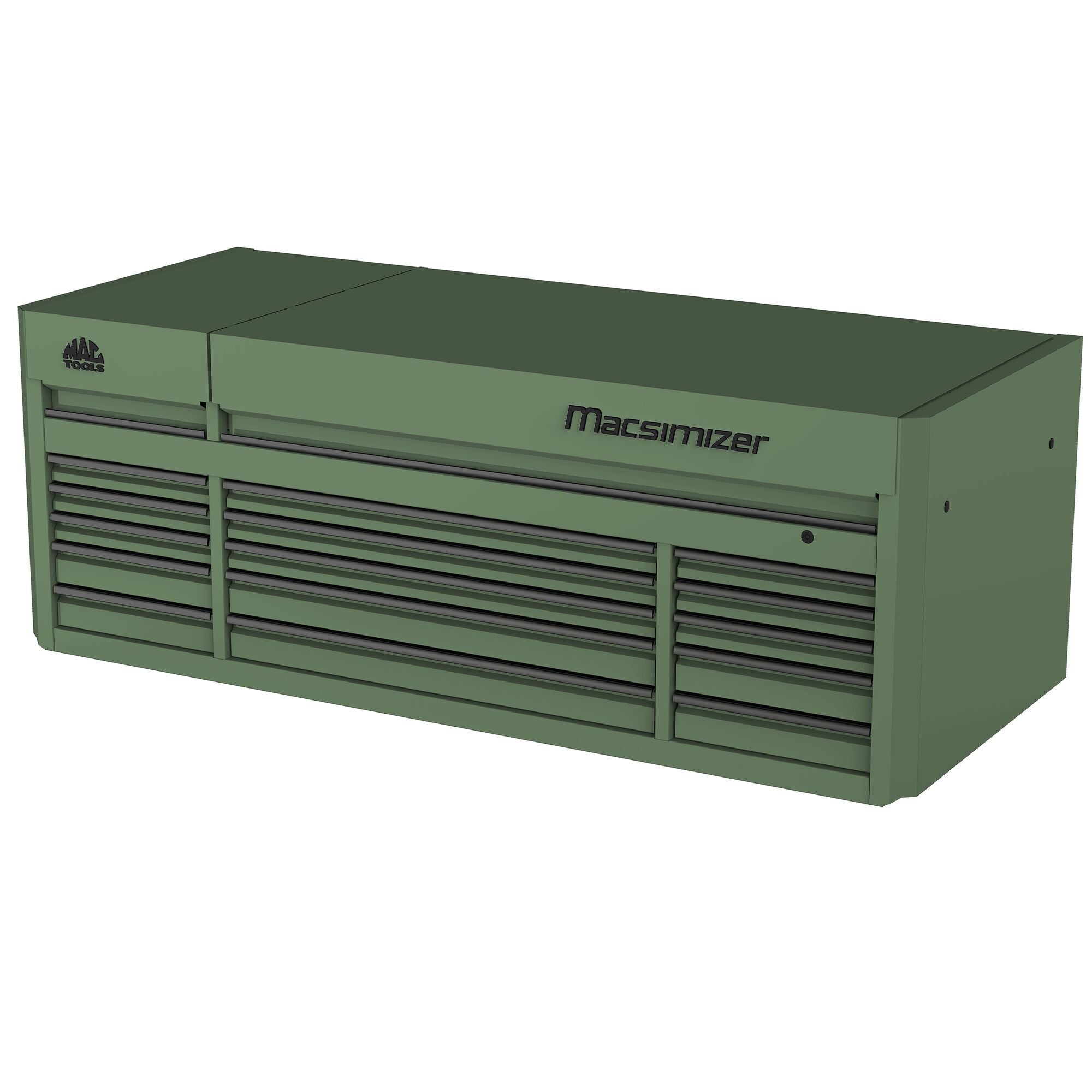 Macsimizer® 15-Drawer Top Chest - Olive Green