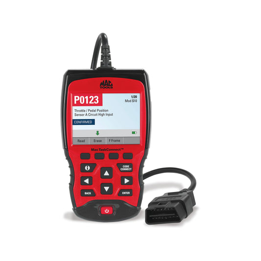 TaskConnect® Trilingual OBD II, CAN, ABS, and Airbag Scan Tool