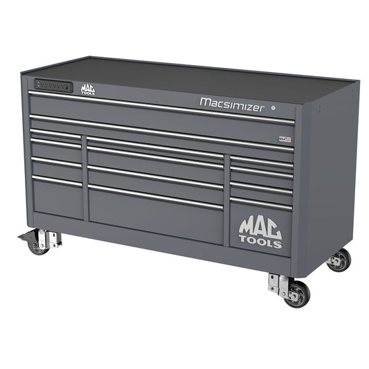 Macsimizer® 14-Drawer Workstation - Carbon Gray