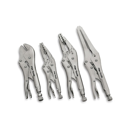 4-PC. Locking Hose Pincher and Clamp Pliers Set