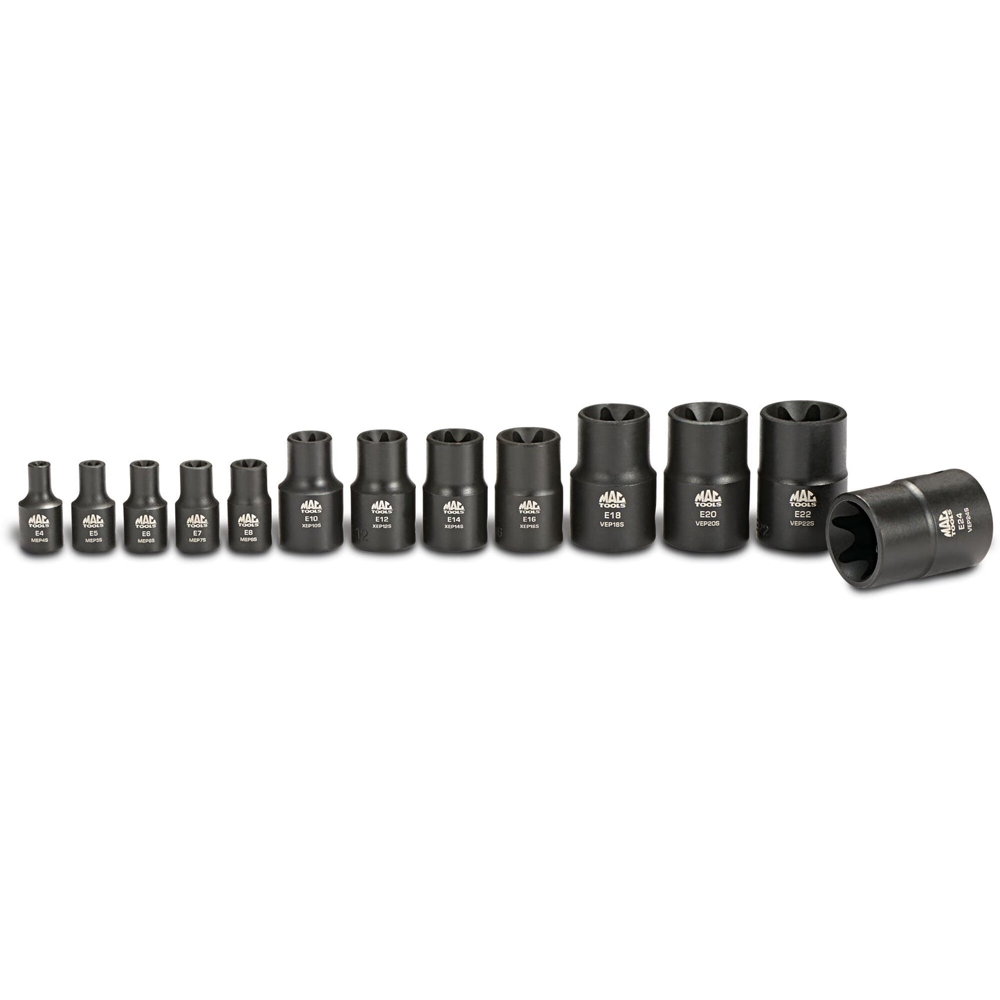 13-PC. Impact Inverted Star Socket Set