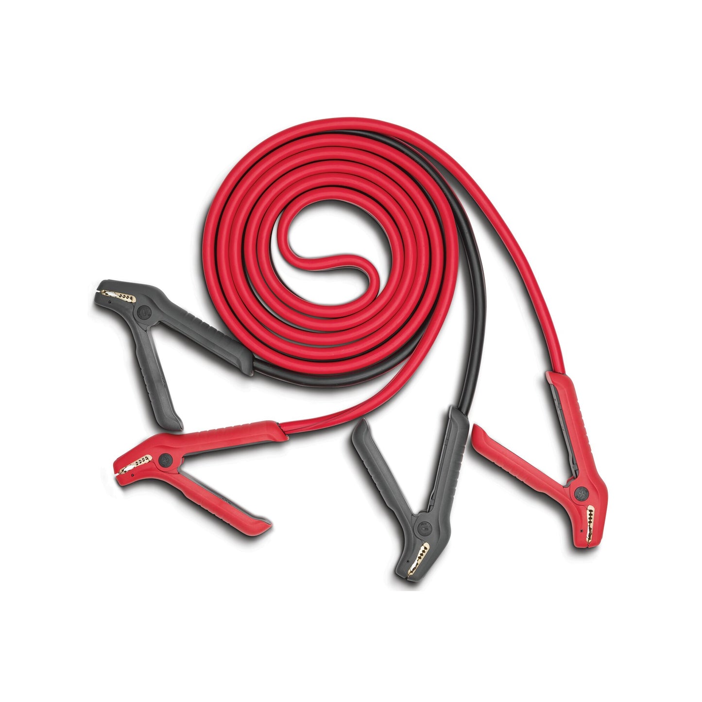 Angled-Jaw Vehicle Starting Cables
