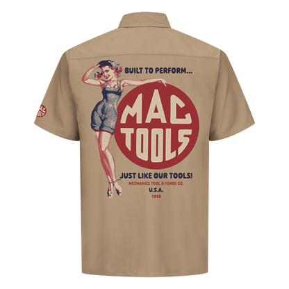 Retro Pinup Workshirt
