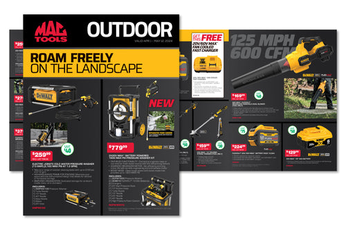 SPRING OUTDOOR FLYER OUT NOW