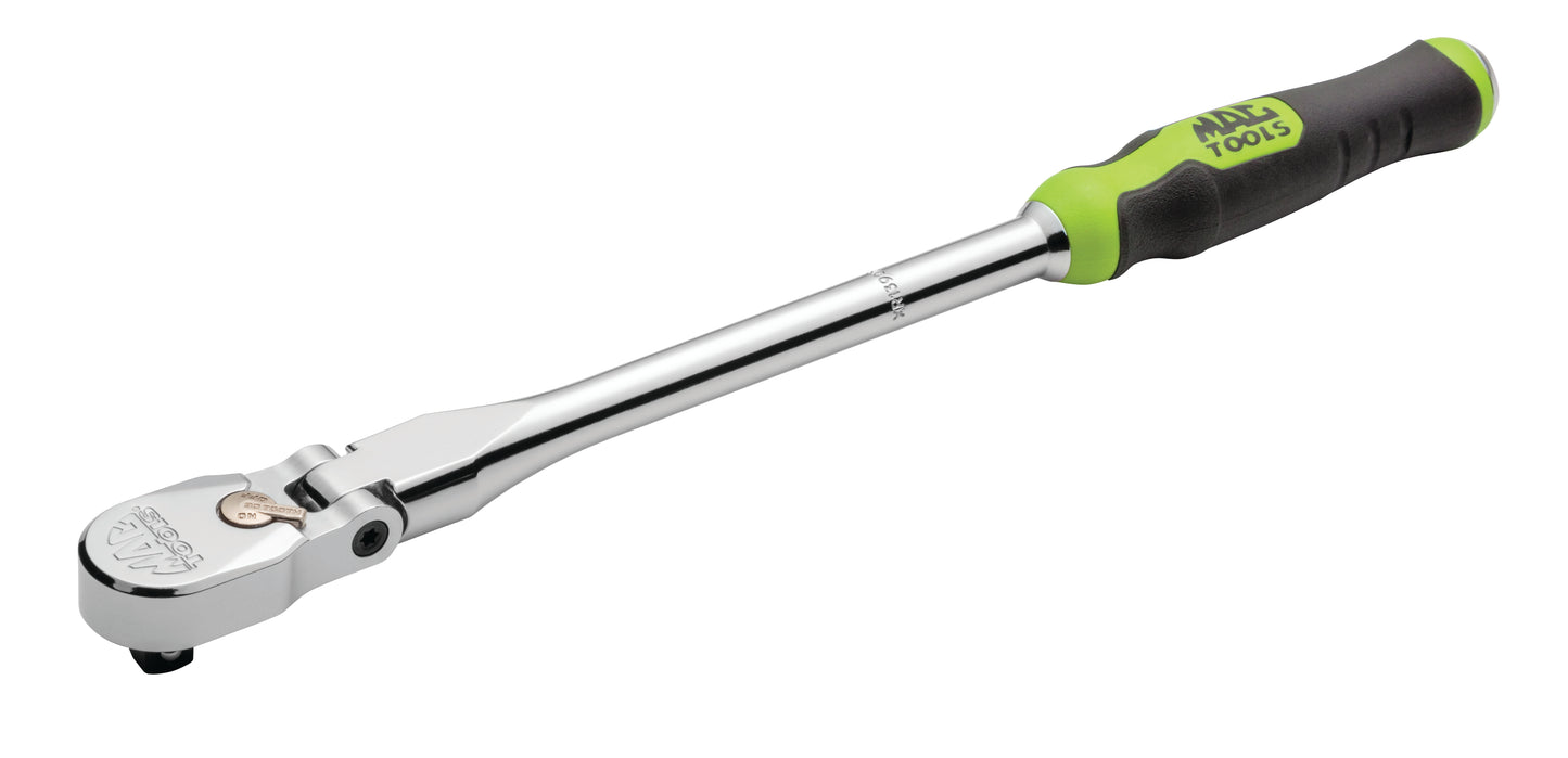 Max90™ 3/8" Flex  Comfort-Grip™ Ratchet - 13" Green