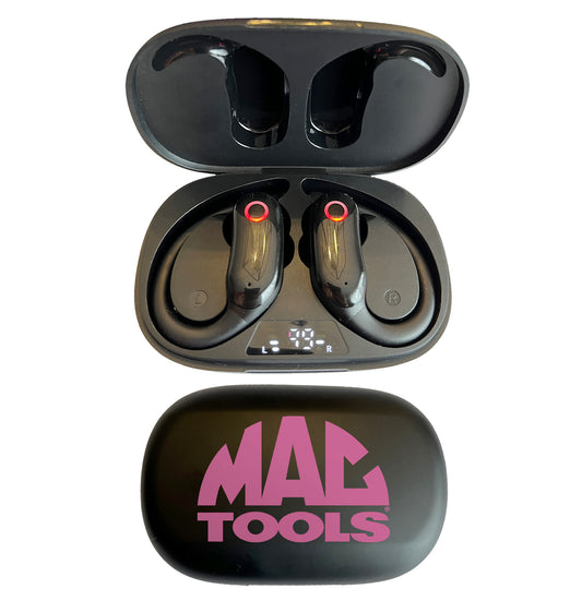 Pink Logo Wireless Headphones