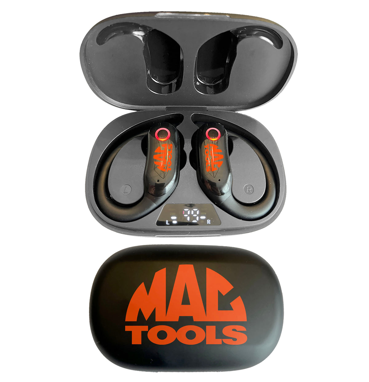 Wireless Headphones Orange