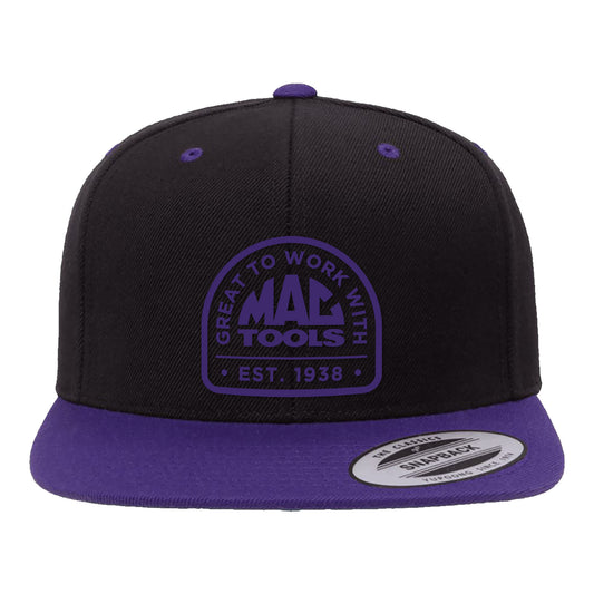 Black and Purple Flatbill